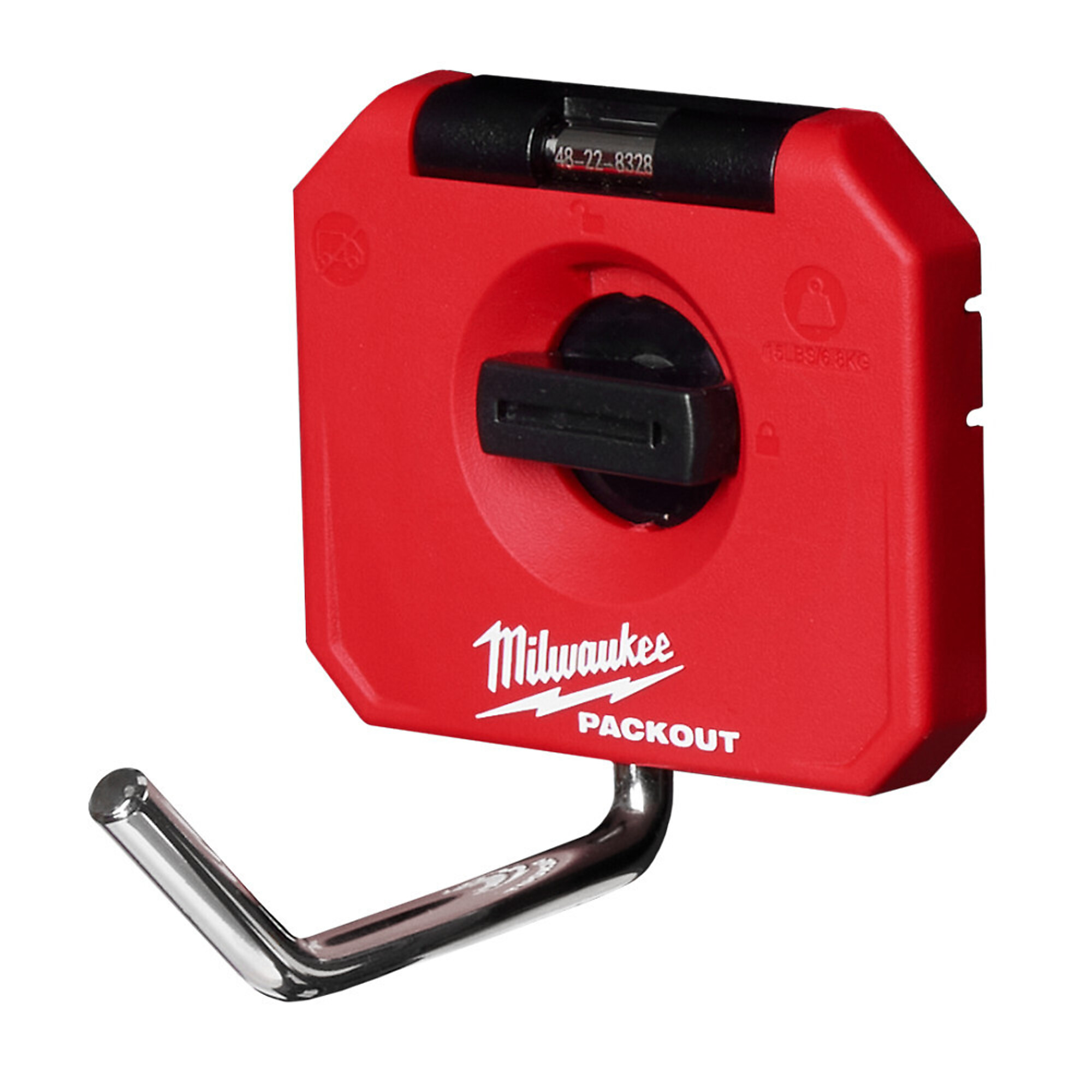 Milwaukee PACKOUT 4in. Single Straight Hook, Model# 48-22-8328